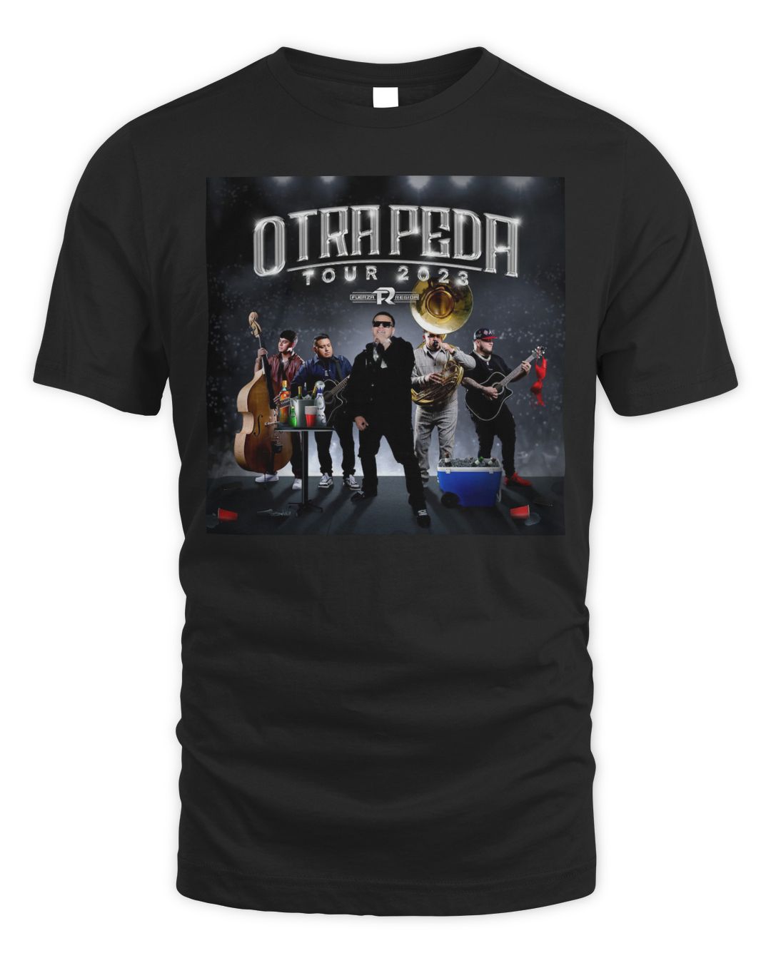Fuerza Regida Otra Peda Tour 2023 Merch Fuerza Regida Tour Shirt