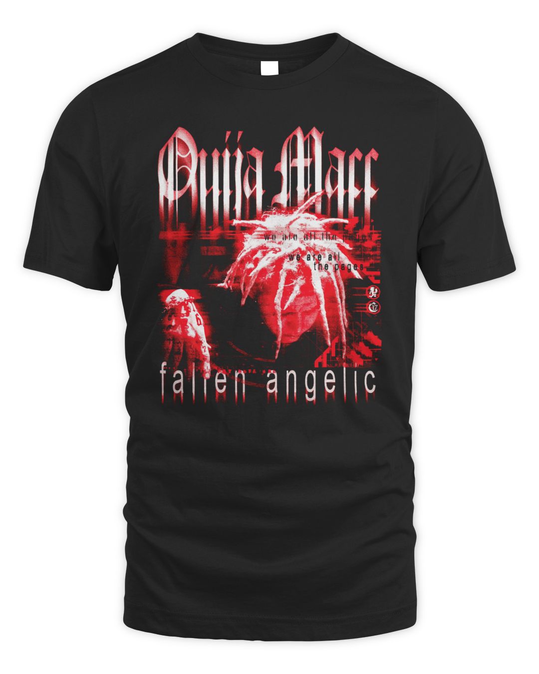 Ouija Macc Merch Fallen Angelic Album Art Shirt | Cassivalen
