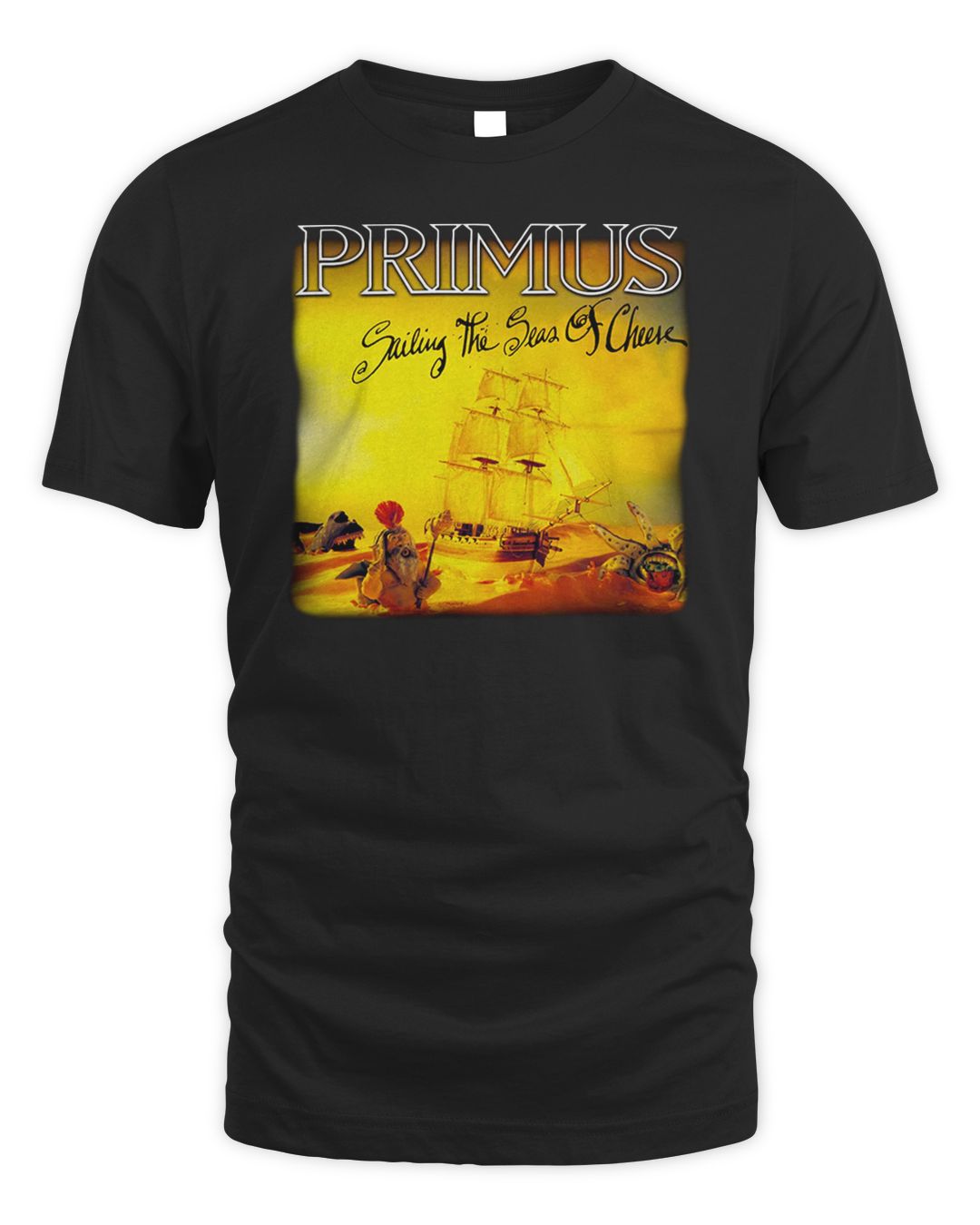 Primus Merch Sailing The Seas Of Cheese Shirt