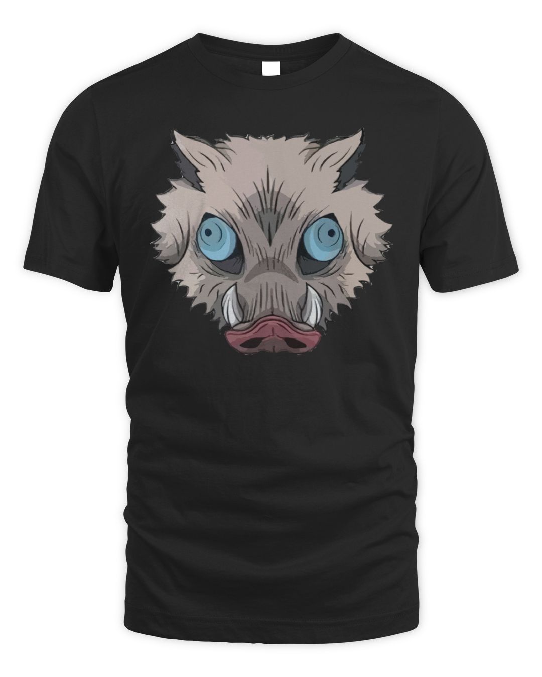 Demon Slayer Merch Inosuke Boar Head Shirt