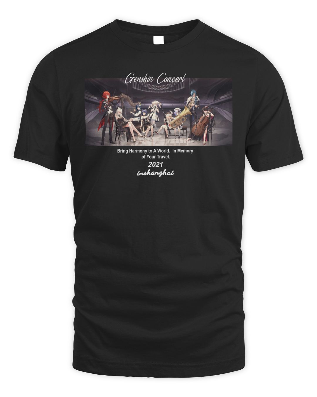 Genshin Impact Merchandise Genshin Impact Concert TShirt Cassivalen