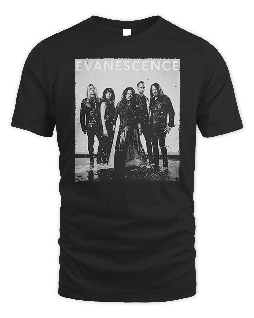 Evanescence Merch Band Photo 2023 Tour Cities Shirt Cassivalen