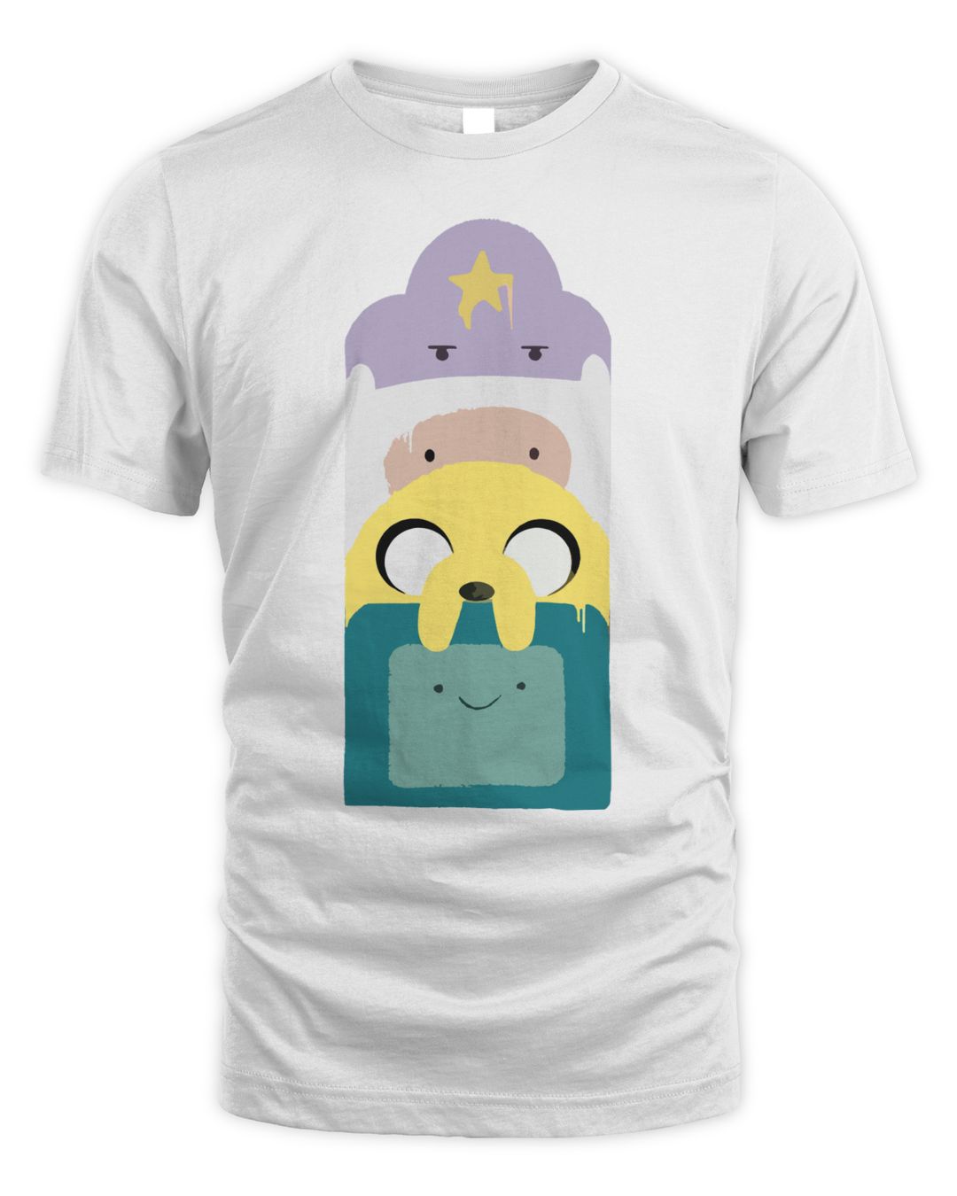 Adventure Time Merch Characters Stack Shirt Cassivalen