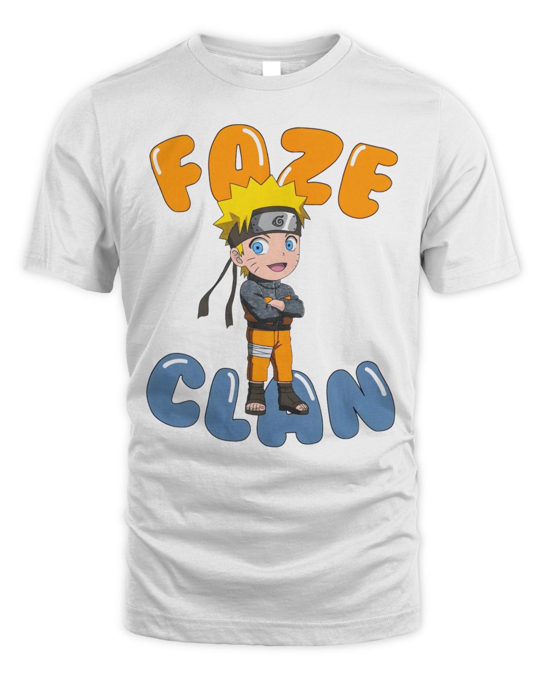 Faze Rug Merch Chibi Naruto Shirt Cassivalen