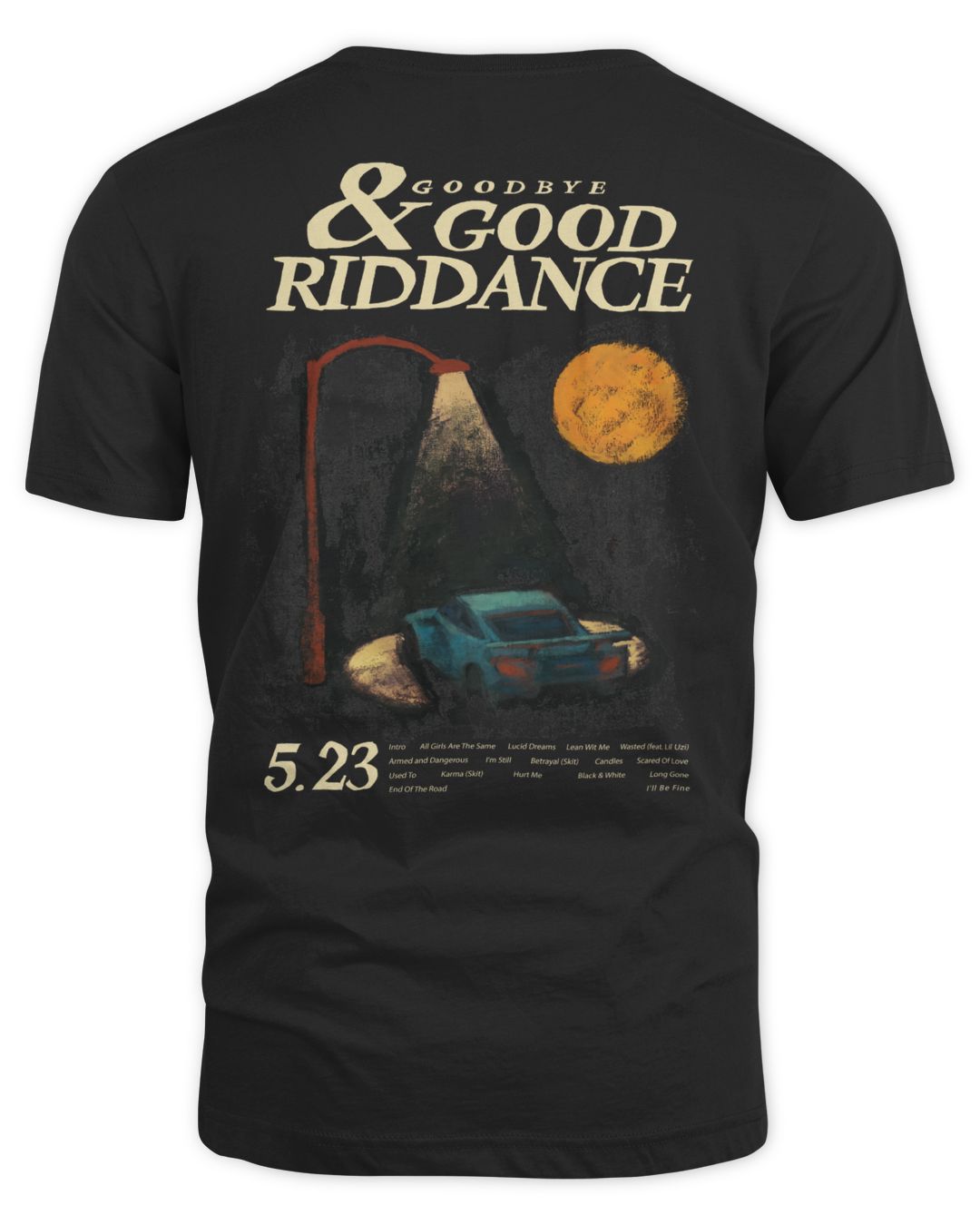 Juice Wrld Merch Street Light Shirt Cassivalen