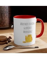 Glorious Morning Coffee - Teacher Gift & Christmas Present Mug Accent Mug black-accent 11oz